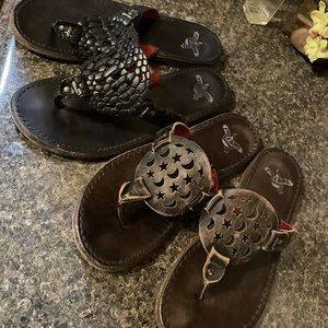 Freebird by Steven, 2 pairs, size 8 Vallartas